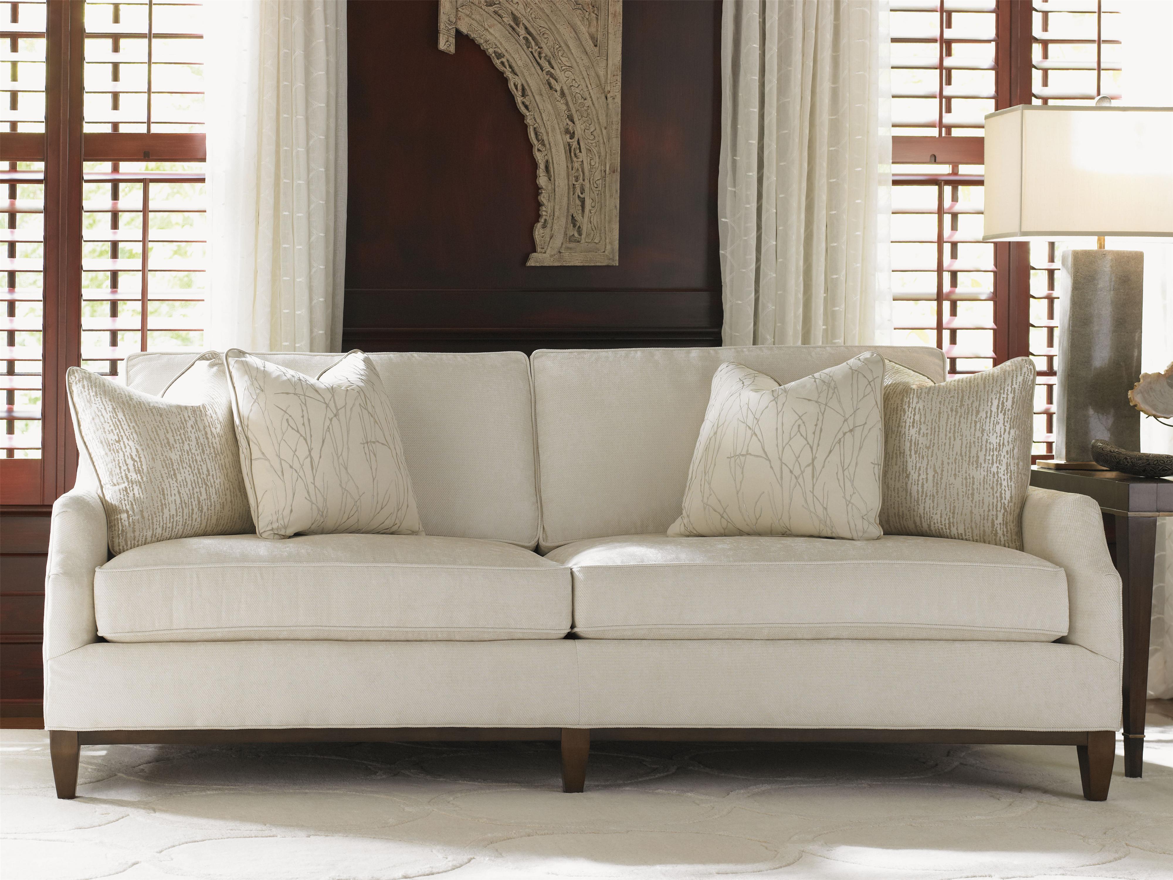 Ethan allen top conversation sofa